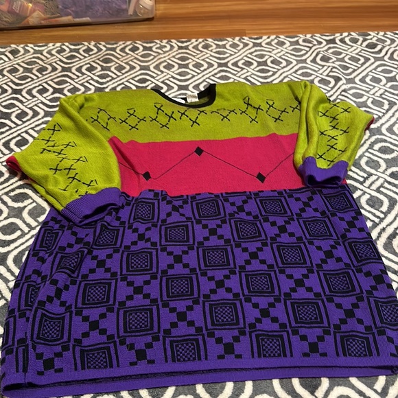80s SWEATER DRESS - Picture 2 of 4
